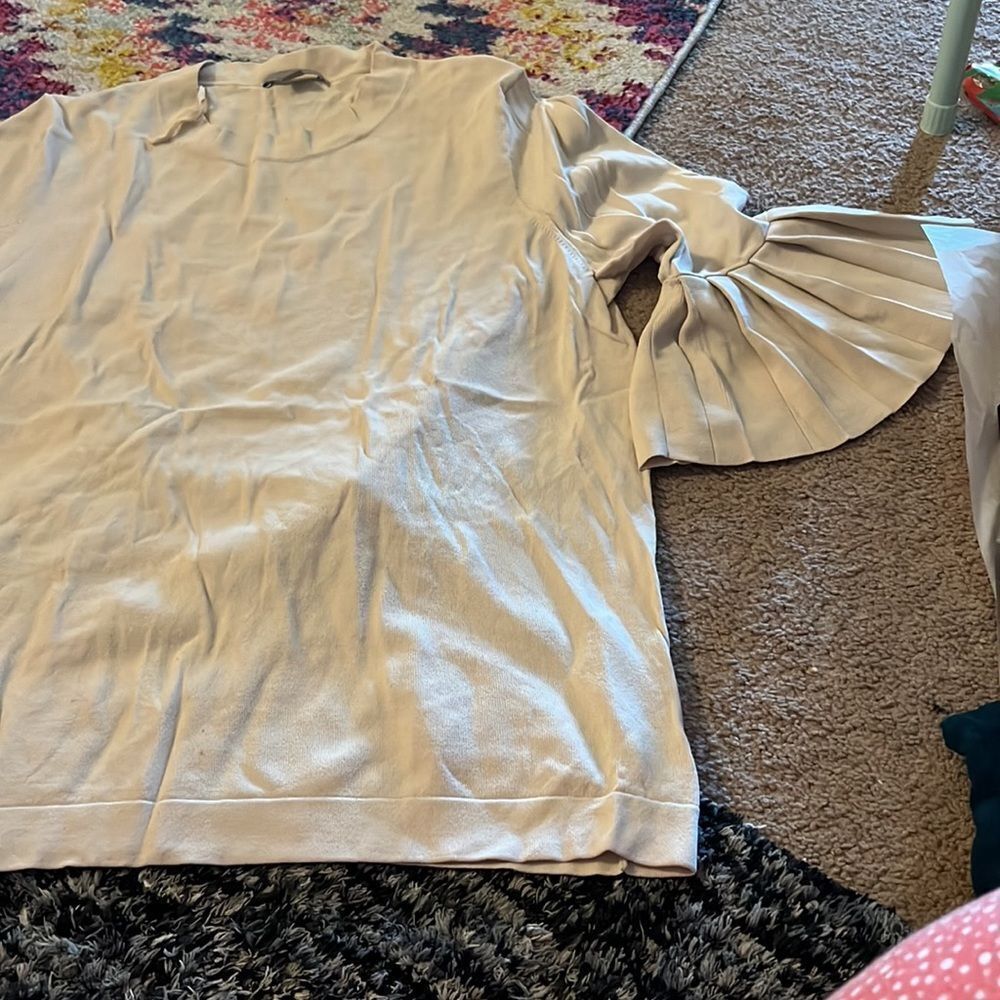Cos beige blouse M‎ - Picture 4 of 10